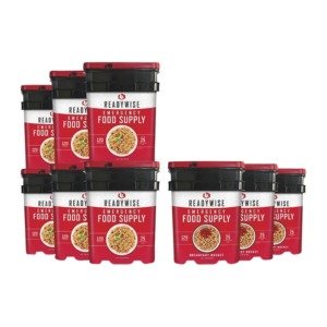ReadyWise 1,080 Serving Package Of Long Term Emergency Food