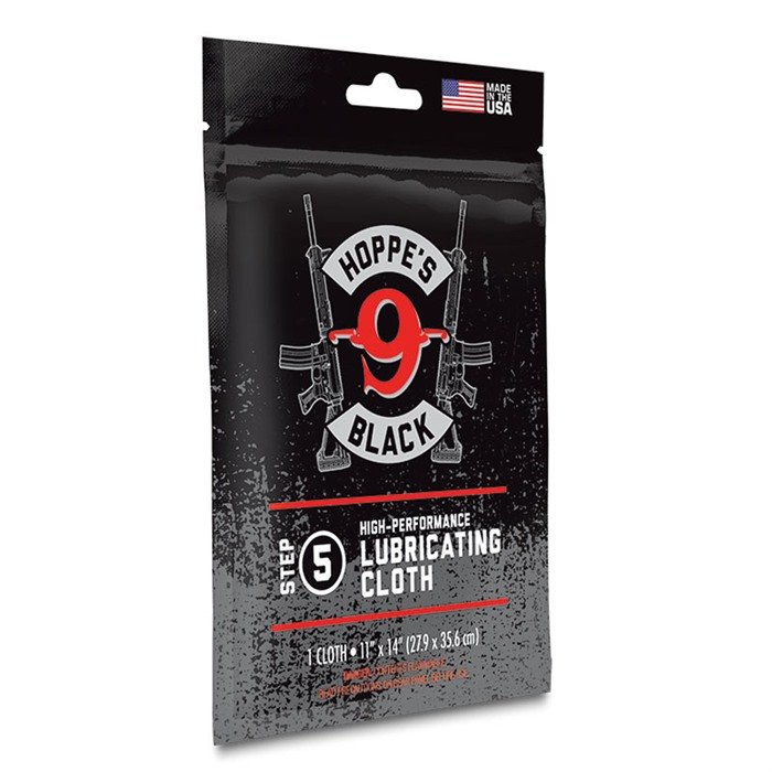 Hoppe's Black Lubricating Cloth, 11" x 14"